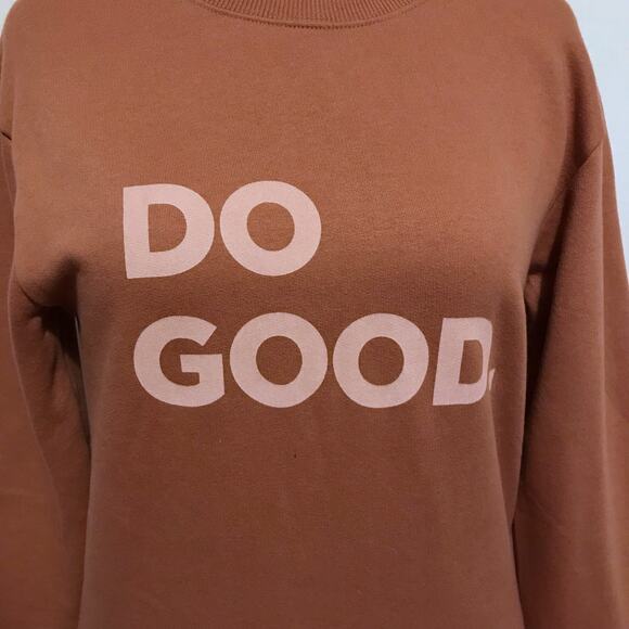 Cotopaxi NWT Fleece Lined Rust Sweatshirt Women M - Picture 3 of 11